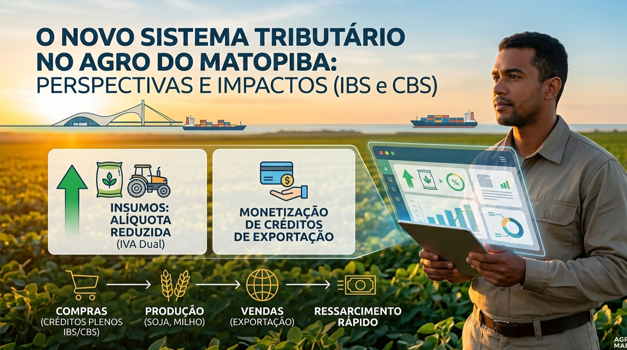 O Impacto do Novo Sistema Tributário (IBS e CBS) no Agronegócio do MATOPIBA: Perspectivas para o Produtor Rural Maranhense